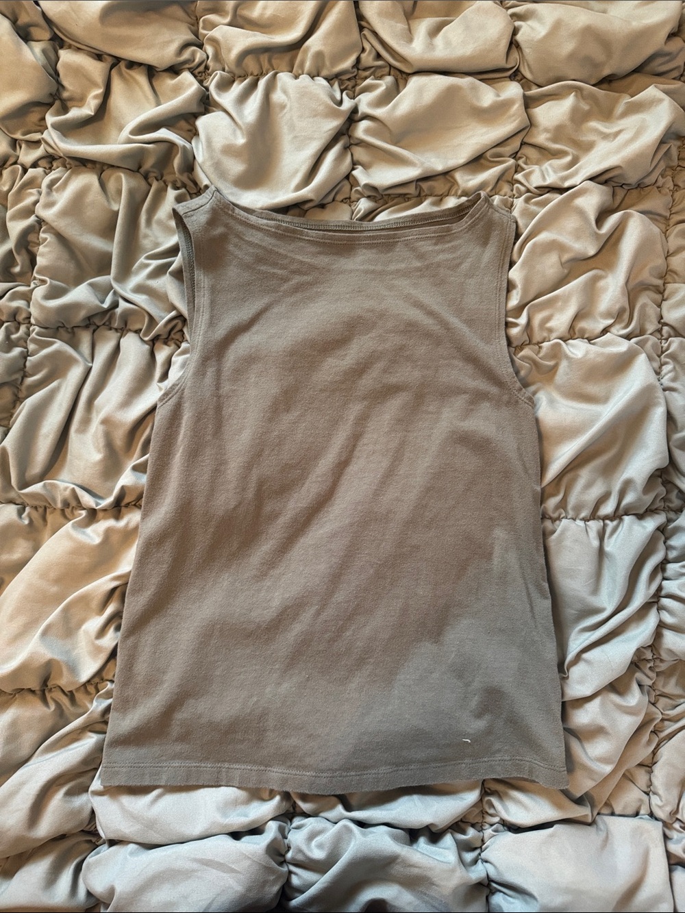 Classic Boat Neck GAP Women's Tank Top - Sage